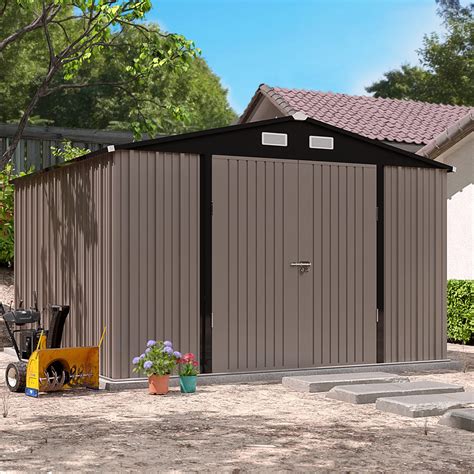 Snapklik.com : UDPATIO Outdoor Storage Shed 10x10 FT, Outside Sheds ...