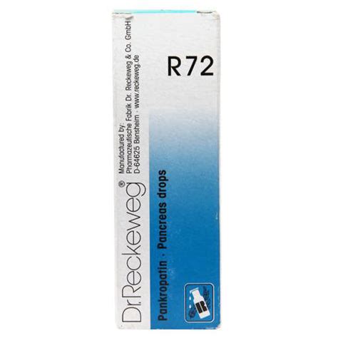 Buy Dr.Reckeweg R72 Pancreas Drops, 22 ml | 19 Minutes Delivery ...