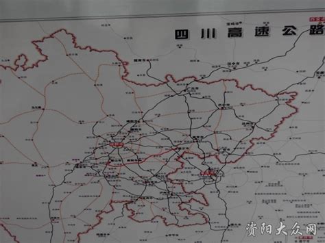 2016最新高速公路地图 四川展示_地图分享