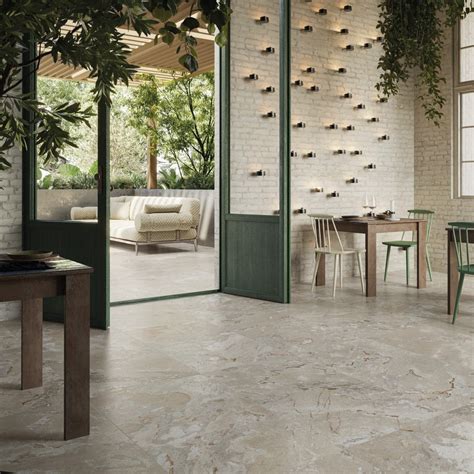 Happy Floors Eva 12" x 24" Natural Rectified Porcelain Tile