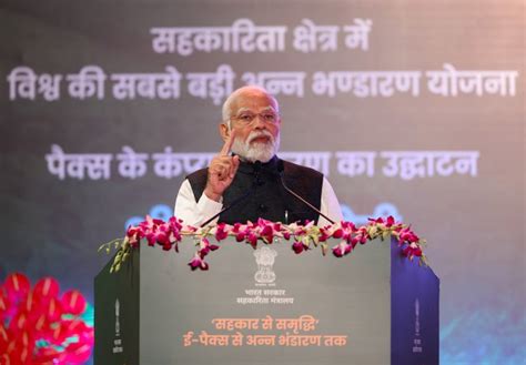 PM inaugurates pilot project of world’s largest grain storage plan in ...