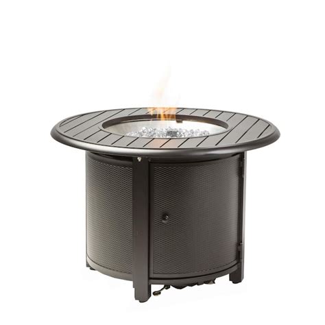 Alfresco Home 55-3011 36-in W Blacksmith Portable Aluminum Round ...
