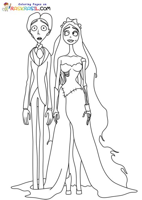 Image result for Victor Corpse Bride Coloring Sheets