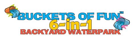 Buckets Of Fun RPBOF 6 in 1 Backyard Waterpark : Amazon.in: Toys & Games