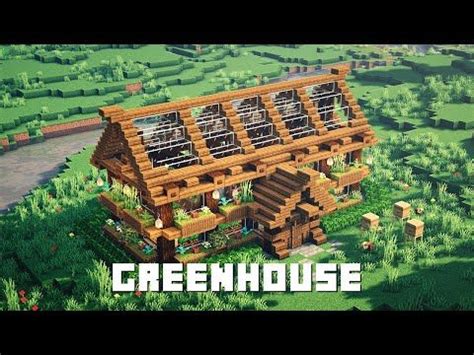 Image result for Minecraft Greenhouse Tutorials Small