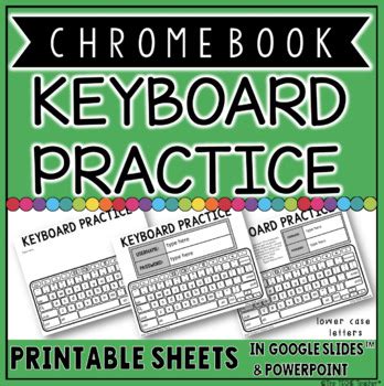 Printable laptop computer keyboard template | TPT - Worksheets Library