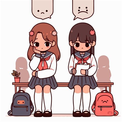 Vector little kid get bad grade and feel sad | Premium AI-generated vector