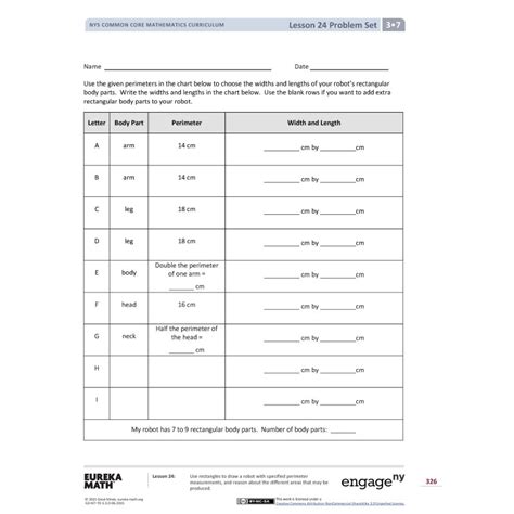 Rectangle Robot Worksheet 的图像结果