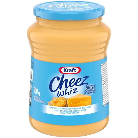 Light Cheese Spread | Kraft Cheez Whiz | Canada | Products - Heinz® Canada