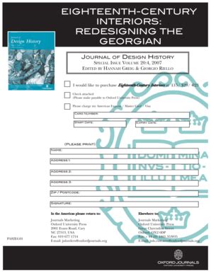 Fillable Online oxfordjournals Eighteenth-century interiors ...