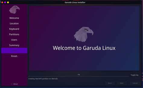 Garuda Linux Install Steps 的图像结果