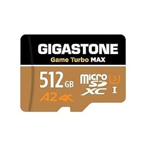 [5 Years Free Data Recovery] GIGASTONE 512GB Game Turbo Max Memory Card ...
