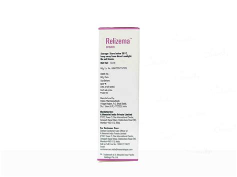Buy Relizema Cream Online at Best Price | Clinikally