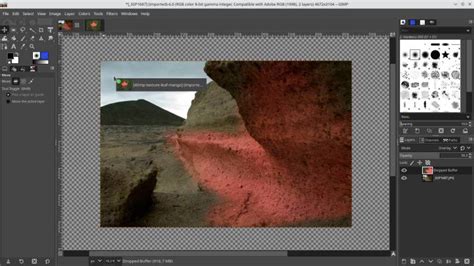 Image result for GIMP Tutorial Drag Image