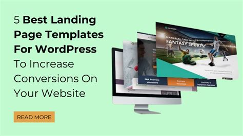 5 Best Landing Page Templates For WordPress Website