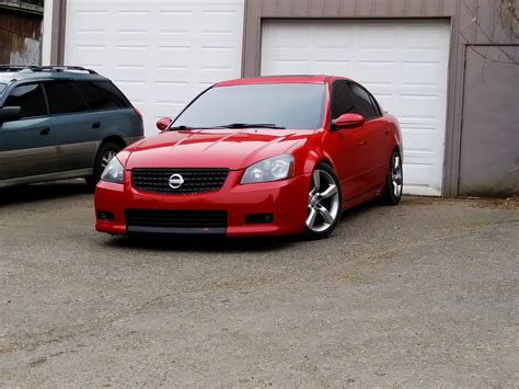 Alvaro Corona's 2006 Super Clean Code Red Nissan Altima SE-R