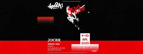 JokAir en concert à la Coopérative de Mai, La Coopérative de Mai ...