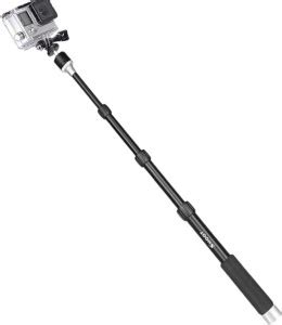 Action Pro Aluminum Monopod Selfie Stick with Ball Head Cable Selfie ...