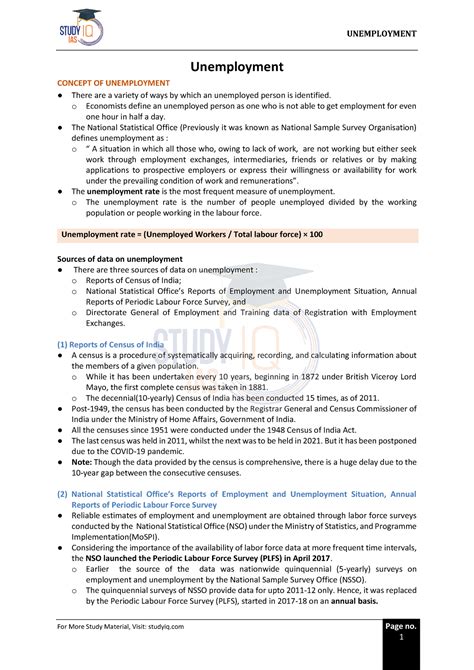 Crux-EH-Unemployment-and-Labour-Reforms 1679649052 - For More Study ...