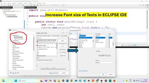 Image result for Add Custom Font Java Eclipse