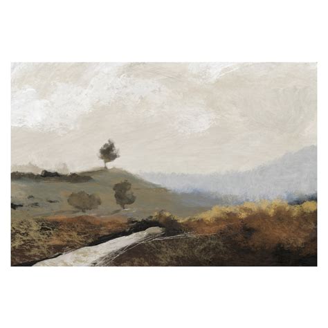 La Collina , By Dan Hobday |Wall Art Print Framed Canvas Poster