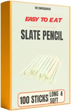 100 Pcs Slate Chalk Pencil Bitti | Natural Organic Limestone Chalk ...