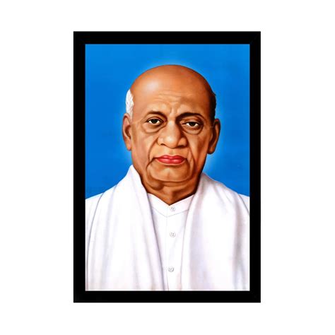 Dharvika Innovations ® Sardar Vallabhbhai Patel Frame Painting Home ...