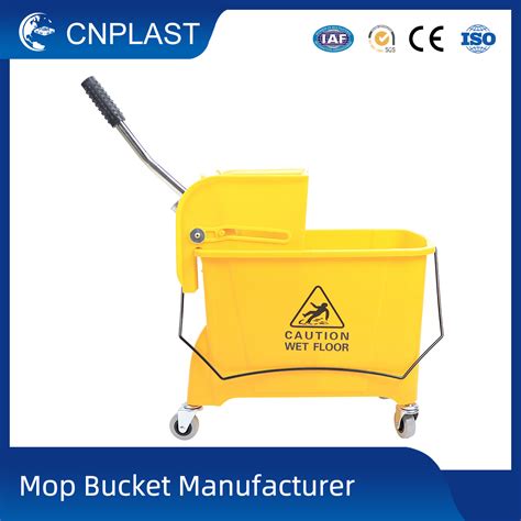 Recycled Plastic Heavy-Duty Cleaning Wringer Drainer Mop Bucket Making ...