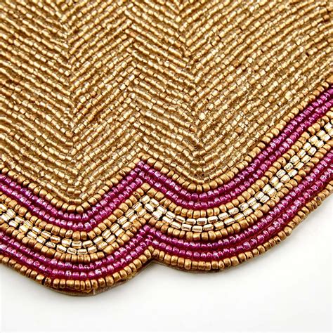 Buy Maya Beaded Table Runner from Home Centre at just INR 1499.0