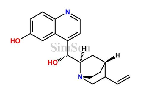 O-Desmethyl Quinine | CAS No- 524-63-0 | Simson Pharma Limited
