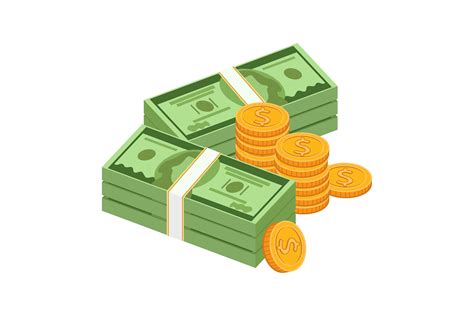 Stack Of 100 Dollar Bills Clipart
