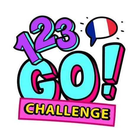 123 GO! CHALLENGE French - YouTube