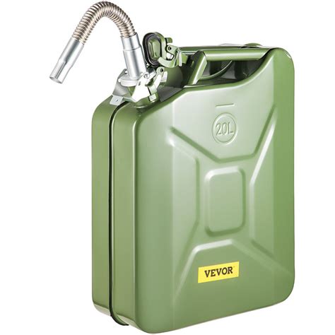 VEVOR Jerry Fuel Can, 5.3 Gallon / 20 L Portable Jerry Gas Can with ...