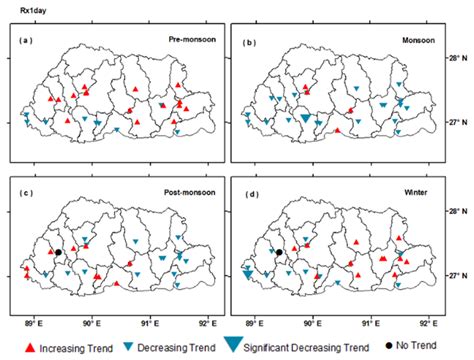 Trends in Extreme Precipitation Indices over Bhutan