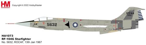 RF-104G Starfighter No. 5632, ROCAF, 13th Jan 1967