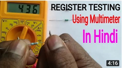 Use a Multimeter to Check a Resistor 的图像结果