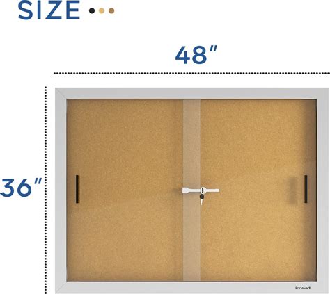 Enclosed Bulletin Board 48 X 36 at Sean Murdoch blog