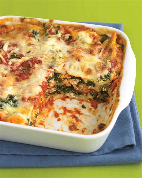 Spinach and Prosciutto Lasagna Recipe & Video   Martha Stewart