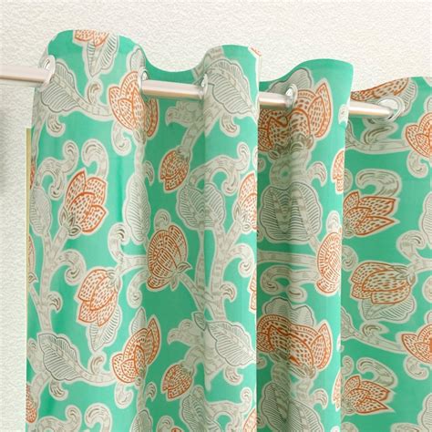 Buy Everyday Essentials Vivian Set of 2 Printed Knit Blackout Window ...