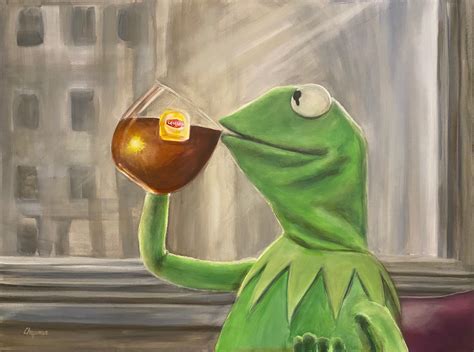 Behind the Meme: Kermit the Frog Sipping Tea - AshbyDodd
