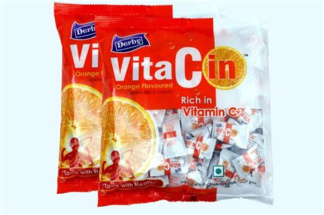 Derby Combo of VitaCin Poly Pouch / 100pieces each packet / Orange ...