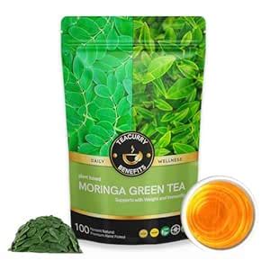 TEACURRY Moringa Green Tea - 50 Gms | Indian Superfood | 100% Natural ...
