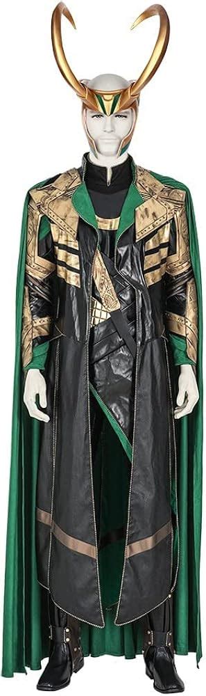 Loki Cosplay Suits Men Loki Costume Cape Horns India | Ubuy