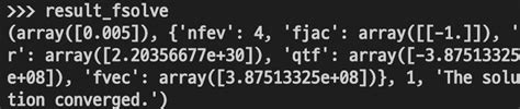 Image result for Fsolve Python