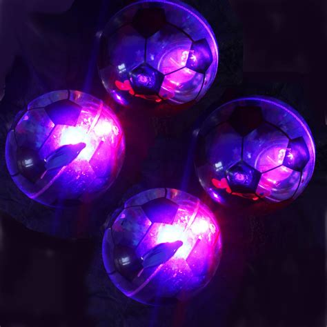 INAAYA Bouncing LED Ball - Glow in Dark Light Up Ball for Kids ...