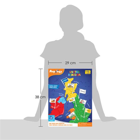 Mapology United Kingdom with Capitals - Educational Toys for Kids ...