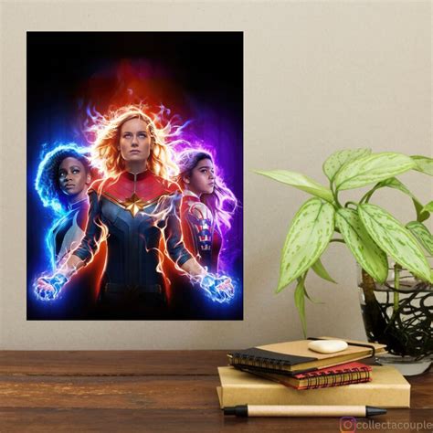 The Marvels: Trio Poster – CollectACouple