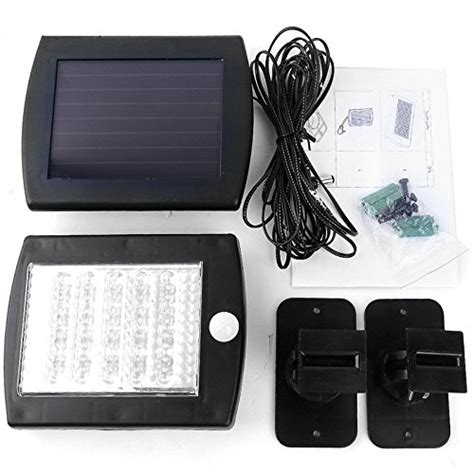 3nh White : PIR Motion Sensor solar led Light 36LED flooded solar lamp ...