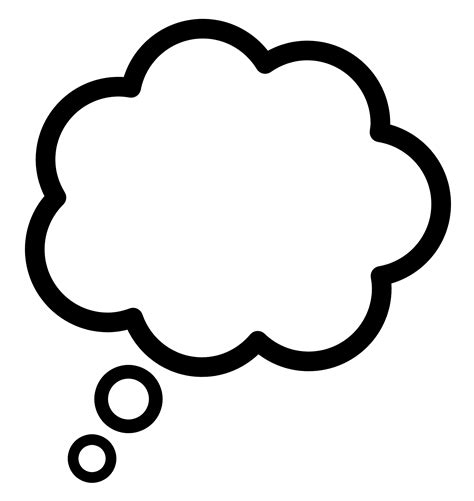 Thinking Bubble, Thought, Creative Free PNG