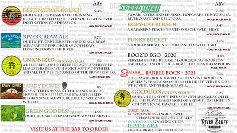 River Bluff Brewing, St. Joseph - Menu, Reviews (140), Photos (48 ...